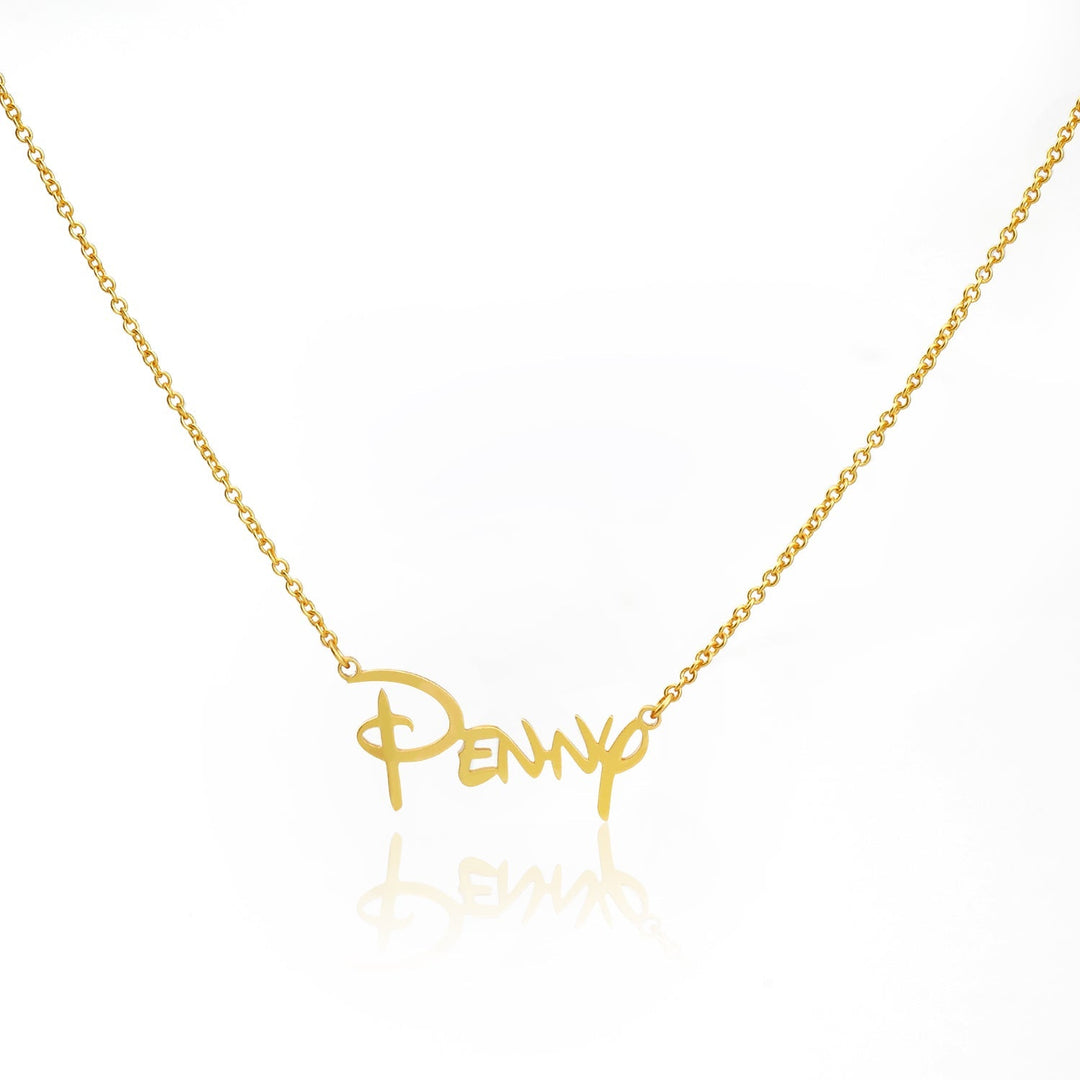 S925 Personalized Princess Name Necklace