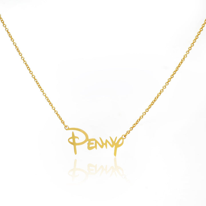 S925 Personalized Princess Name Necklace
