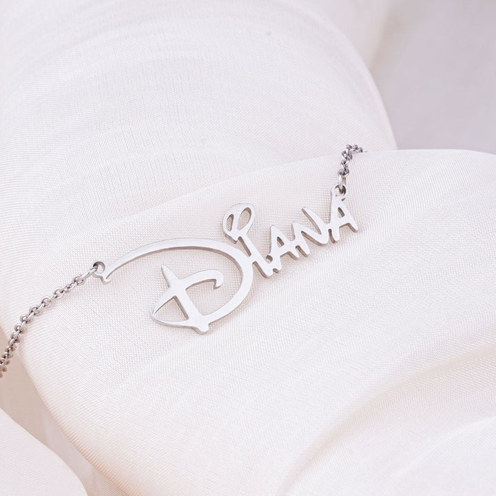 S925 Personalized Princess Name Necklace