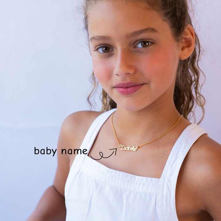 Star Elements Name Necklace
