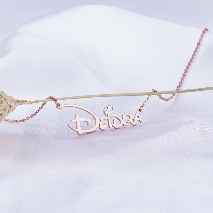 S925 Personalized Princess Name Necklace