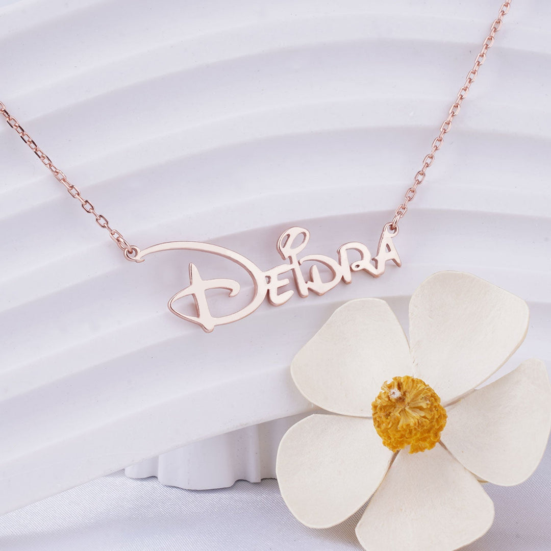S925 Personalized Princess Name Necklace
