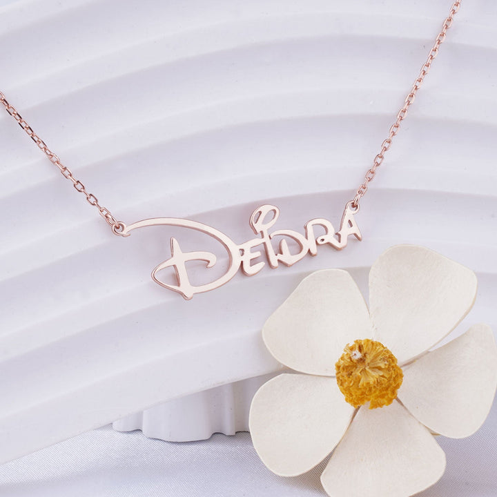 S925 Personalized Princess Name Necklace