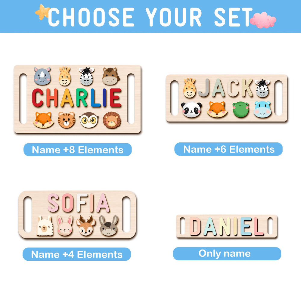 Four Name Puzzle Styles