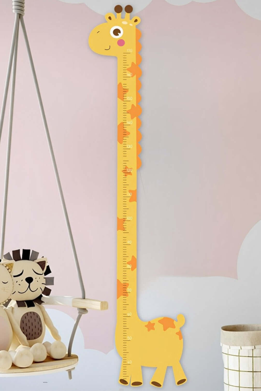 Personalized Wooden Giraffe Growth Chart Ruler