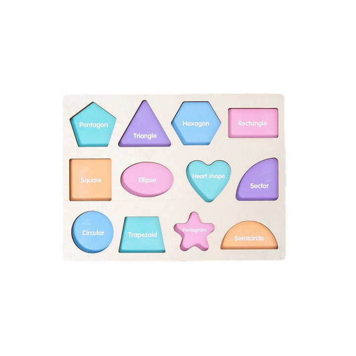 Wooden Magnetic Shape Educational Puzzle