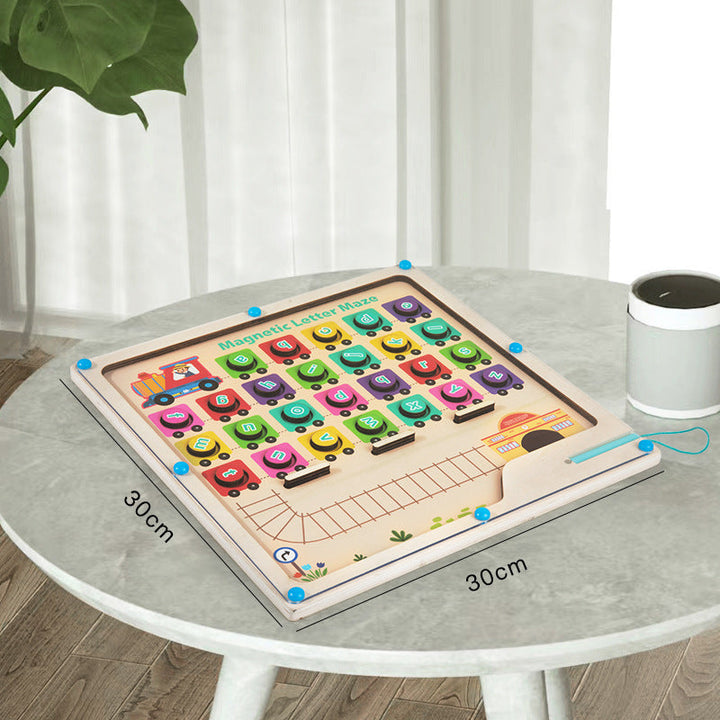 Children's Magnetic Alphabet Matching Walking Matching Board