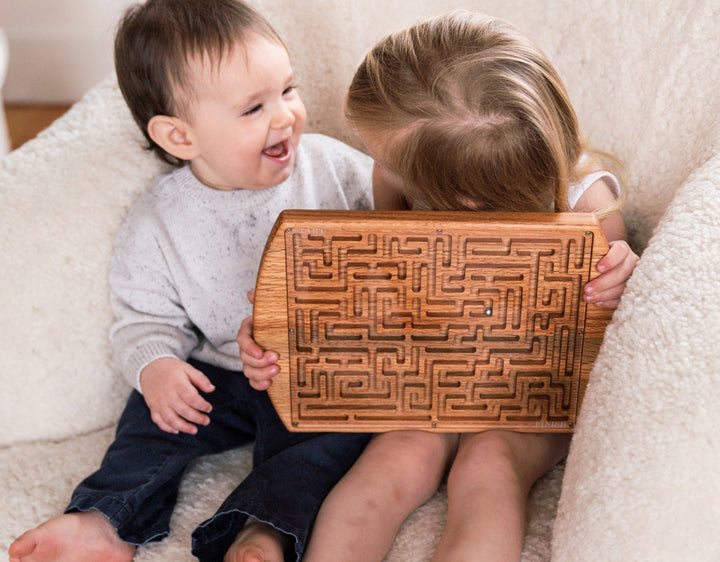 Wooden Toy Kids Maze Game