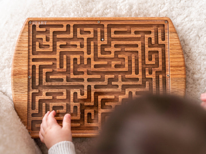 Wooden Toy Kids Maze Game