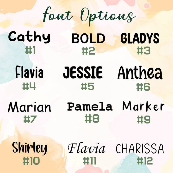 Personalized Baby Name Stamp