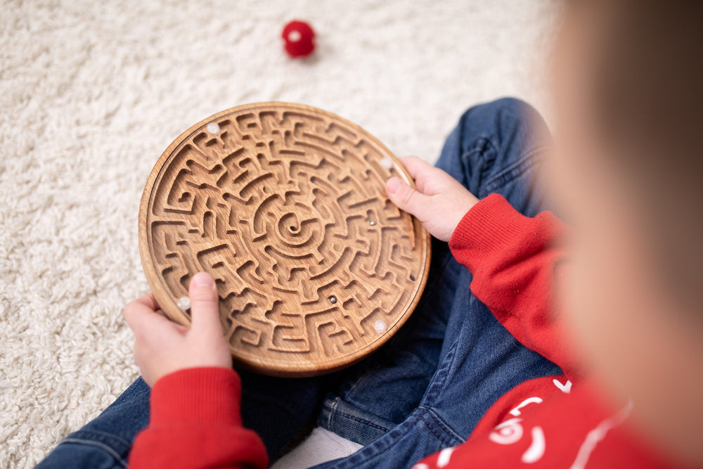 Wooden Toy Kids Maze Game