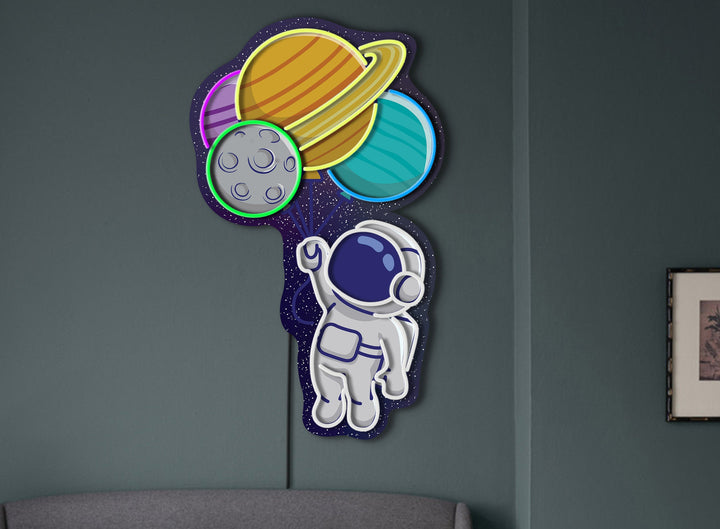 Astronaut Neon Sign
