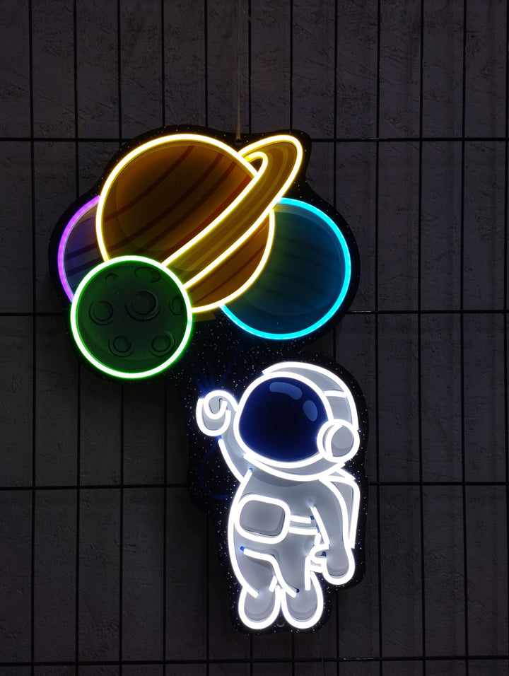 Astronaut Neon Sign